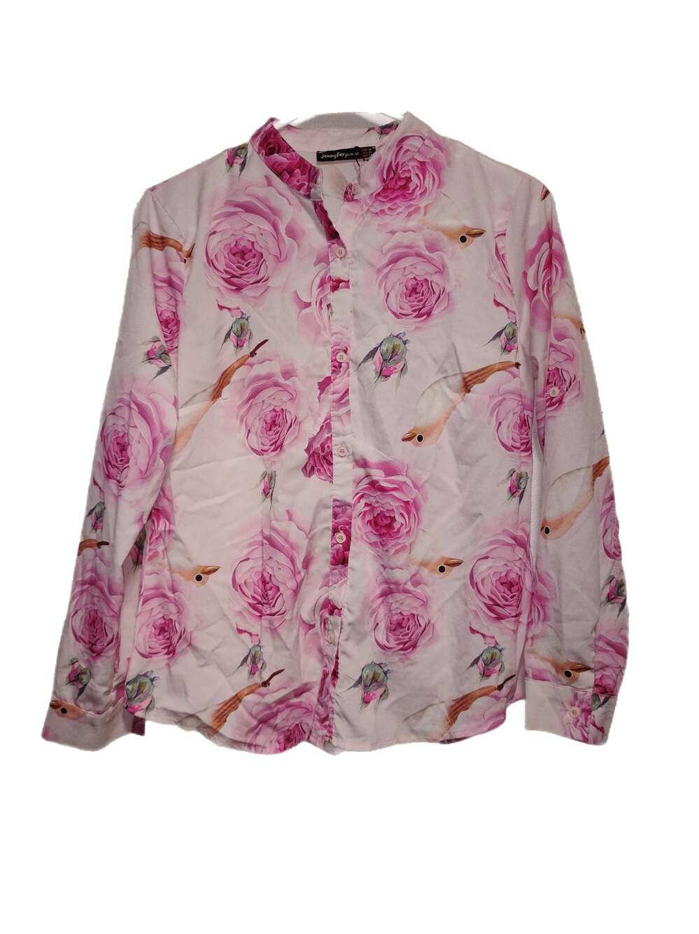 Jennyfer Women's Button Up Shirt Size Medium